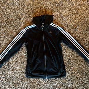Adidas full zip jacket - black
